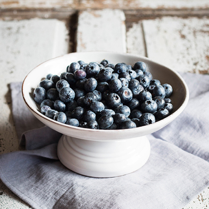 Heidelbeeren-Schale