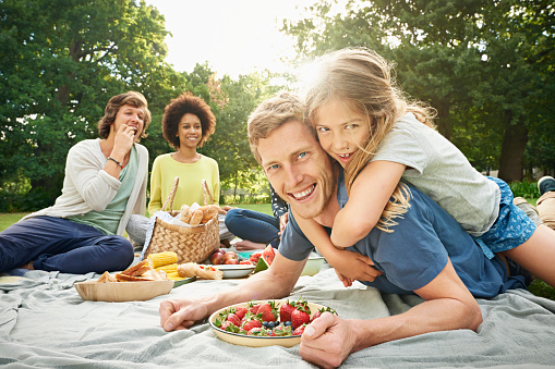 Picknick Familie